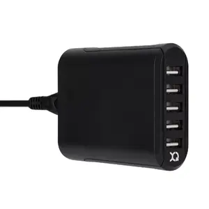 Xqisit 27747 зарядное устройство для мобильных устройств Универсальная Черный Кабель переменного тока Для помещений