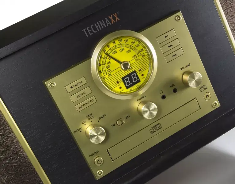 Jostas piedziņas audio gramofons Technaxx TX-103 Photo 6