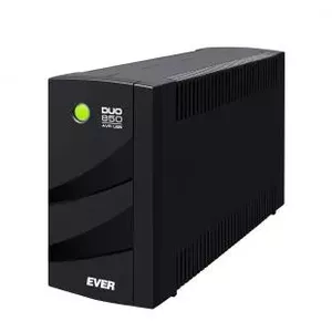 Tornis UPS EVER DUO 850 AVR USB, Line-Interactive 0.85 kVA (550 W), 6×IEC C13, 12 V 5 Ah, AVR, USB, hot-swap
