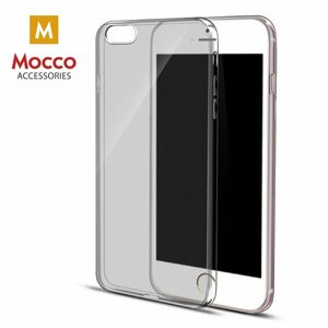 Mocco Ultra Back Case 0.3 mm Aizmugurējais Silikona Apvalks Priekš LG K220 X Power Caurspīdīgs - Melns