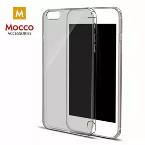 Protective back case Mocco for Huawei P8, transparent black, 0.3 mm