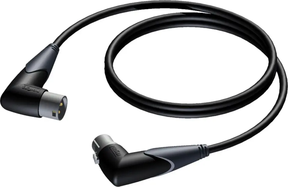 Procab XLR leņķveida kabelis 5 m Photo 2