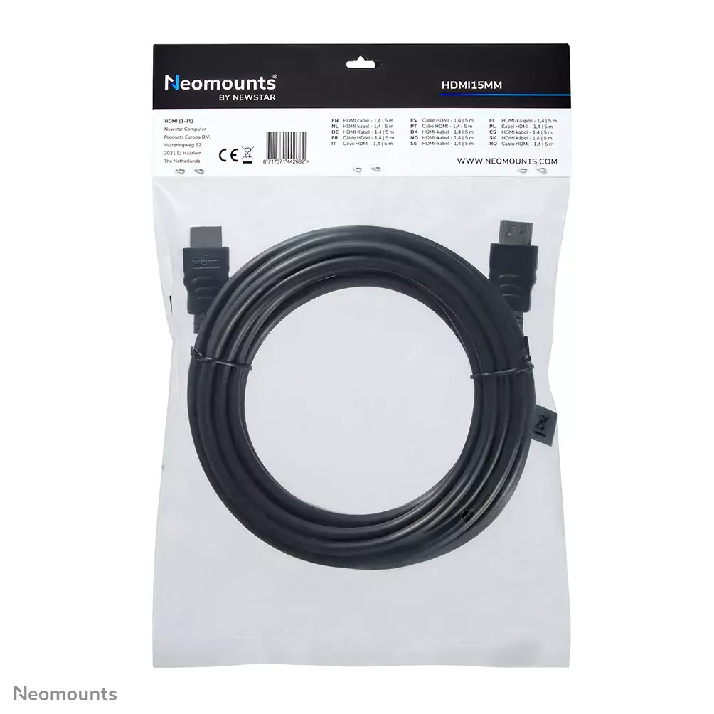 HDMI kabelis Neomounts Neomounts HDMI15MM Photo 4