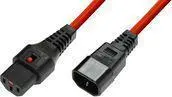 Microconnect PC1387 Strāvas kabelis Melns 3