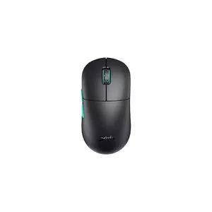 Ambidekstrāla spēļu pele XTRFY M8 — RF Wireless + USB‑C, optiskā 26 000 DPI, 50G, daudzkrāsu, melna
