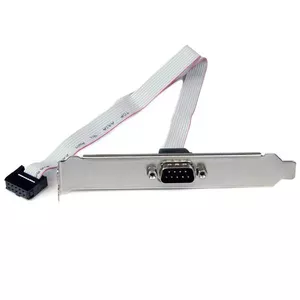 Serial Male to Motherboard Header Slot Plate StarTech.com PLATE9M16