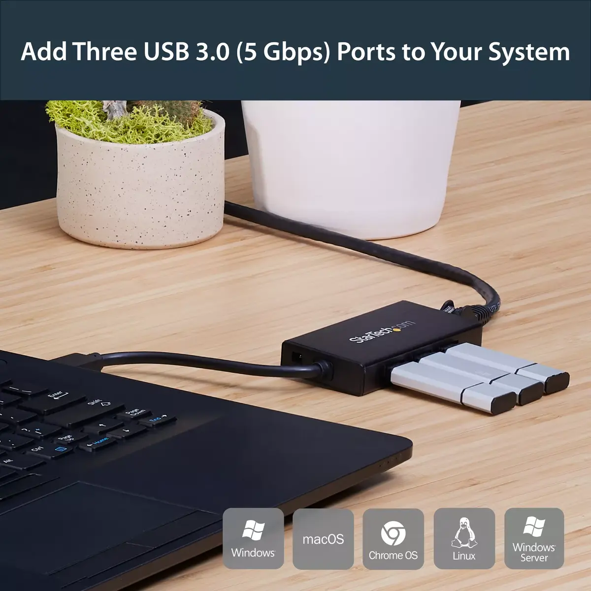 USB Hub StarTech.com ST3300GU3B Photo 12