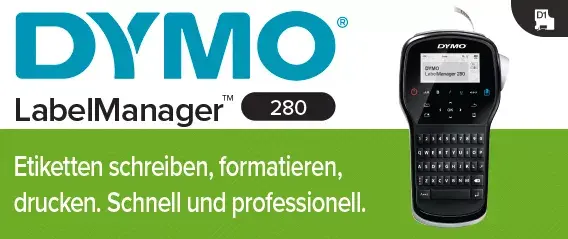 Etiķešu printeris Dymo LabelManager 280 Photo 12