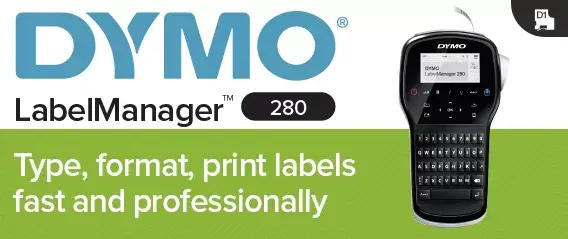 Etiķešu printeris Dymo LabelManager 280 Photo 13