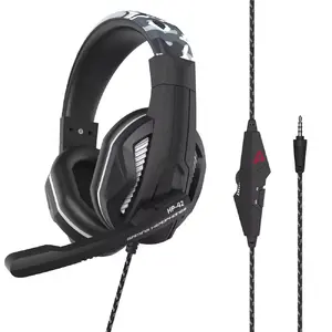Headset Steel Play HP42 wired head-band for gaming, 20–20000 Hz, 2.4 m cable, 290 g, camouflage