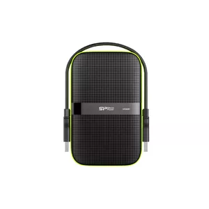 External HDD Silicon Power Armor A60 2.5" 5TB USB 3.2 Gen 1, green/black, micro‑USB B, bus‑powered