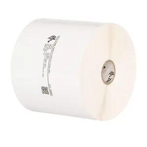 Self-adhesive printer label Zebra PolyE 3100T White