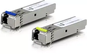 Network transceiver module MicroOptics UF-SM-1G-S SFP fiber optic 1250 Mbit/s 1550 nm (2 pcs)