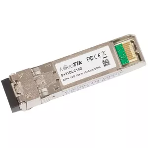 Волоконный трансивер SFP+ MikroTik S+31DLC10D — 10 Гбит/с, 1310 нм, LC, до 10 км