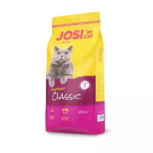 Сухой корм для кошек Josera JosiCat Sterilised Classic 10 кг Взрослые Кукуруза Птица Рис Лосось