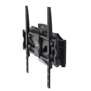 Wall TV mount MACLEAN MC-781 for 66–177.8 cm (26–70") screens, tilt -12–2°, VESA 100x100–400x400, max load 45 kg, black