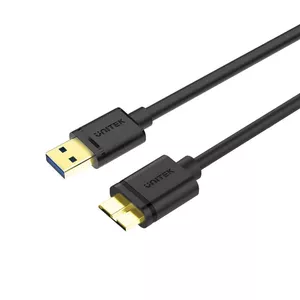 USB Cable UNITEK Y-C463GBK 2m USB 3.2 Gen 1 Micro-USB B Black