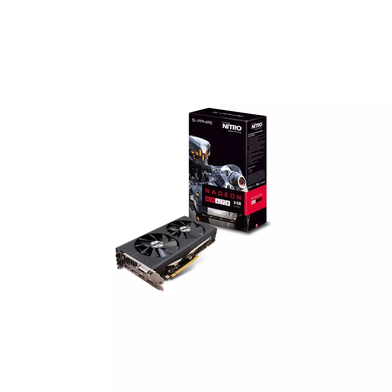 Sapphire NITRO+ Radeon™ RX 470 11256-59-10G | AiO.lv