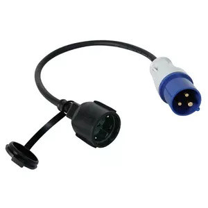 АДАПТЕРНЫЙ КАБЕЛЬ SCHUKO SOCKET TO CEE PLUGET - GERMAN SOCKET - H07RN-F 3G2.5 - 0.4 м