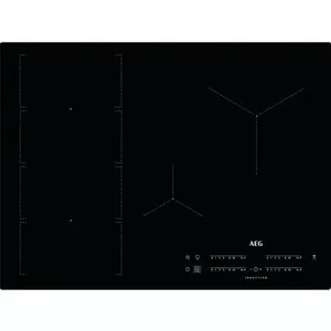 Induction Hob AEG IKE74471IB 70 cm 4 Zones Touch Control Black