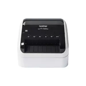 Etiķešu printeris Brother QL-1110NWBC Tiešā termiskā 300x300 DPI 110 mm/sek Vadu Bezvadu