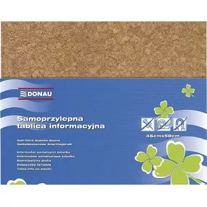 Information board Donau DONAU 58x46 cm self-adhesive brown