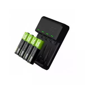 Зарядное устройство Green Cell GC VitalCharger + 4x аккумуляторы AA 2000mAh Ni-MH