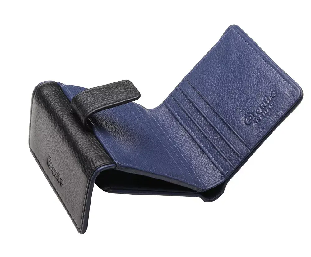 Wallet Esquire 121407-13 — Black leather bifold Photo 2