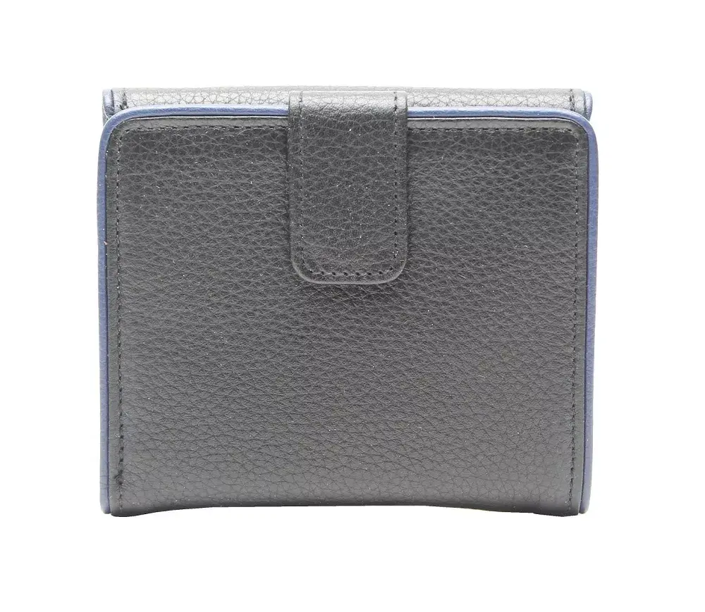 Wallet Esquire 121407-13 — Black leather bifold Photo 3