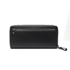 Esquire Lizzy Large Zipper Wallet — Black Photo 3