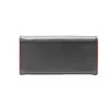 Wallet Esquire 124307-17 Large Black Red Photo 3