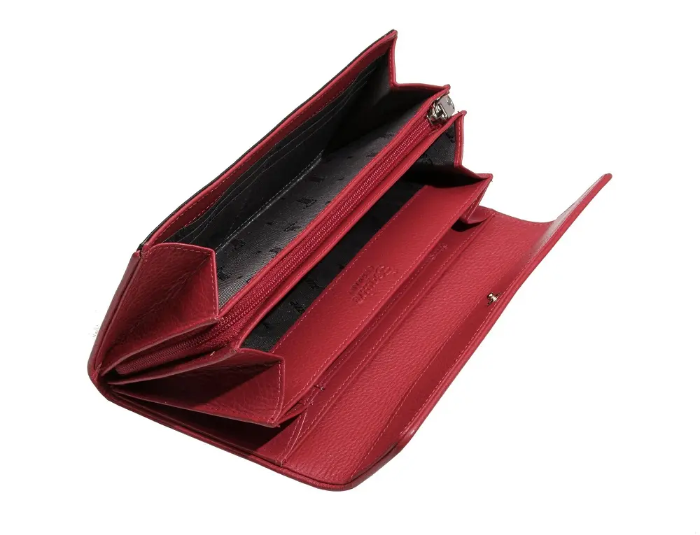 Maciņš Esquire 124307-17 Large Black Red