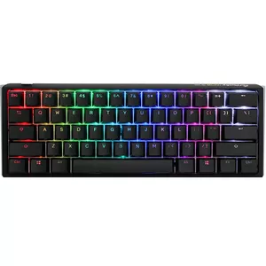 Ducky One 3 Classic Mini spēļu tastatūra USB Vācu Melna Balta