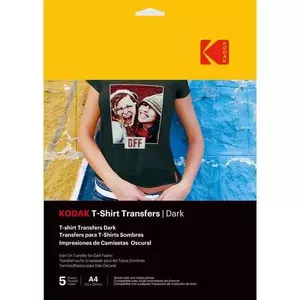 Kodak T-kreklu transfērs tumšs 5 gab (3510553)