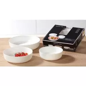 Glass Bowl Set ritzenhoff & breker FRESH 3-piece — oven-safe, dishwasher-safe