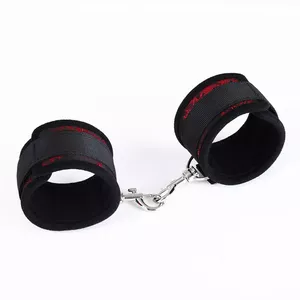 Наручники OHMAMA Fetish Кожа Черные