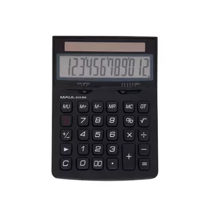 Basic Calculator MAUL ECO 850 Pocket Black 12 Digits Solar