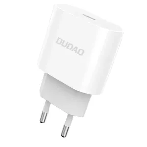 DUDAO EU Charger PD 20W Fast Type C white Universāls Balts AC Ātrā uzlāde Iekštelpas