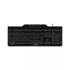 Клавиатура CHERRY KC 1000 SC USB QWERTZ Швейцарская Черная Полноразмерная 109 клавиш