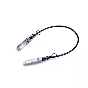MicroOptics MO-I-SFP-DAC-3M InfiniBand kabelis SFP+ Melns