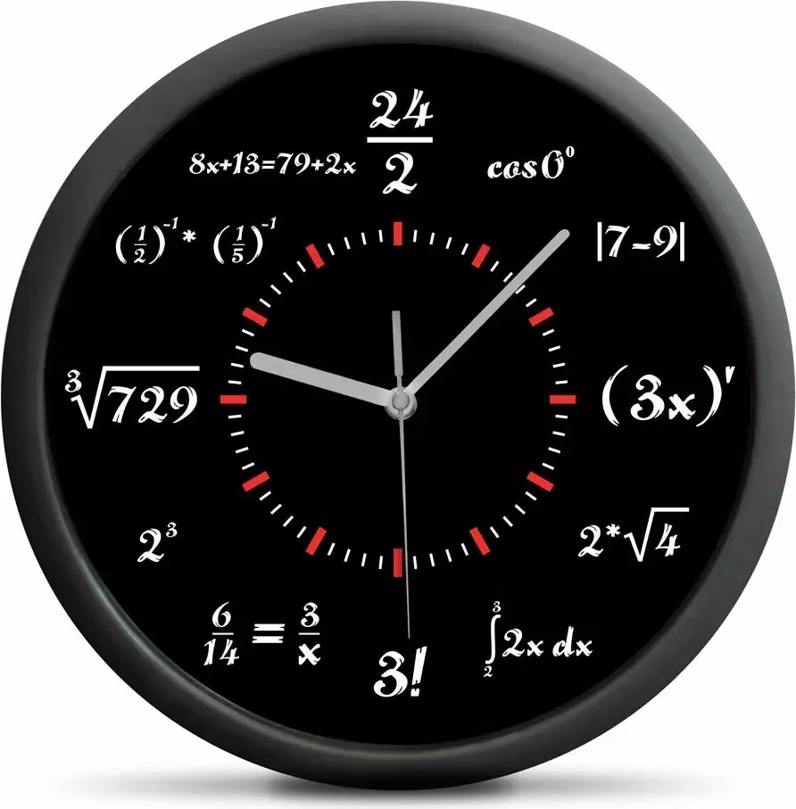 Froster Mathematics Wall Clock Photo 1