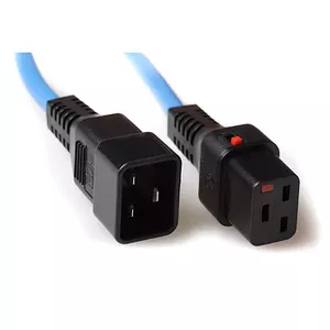 ACT Powercord C19 IEC Lock C20 синий 3 м 16 А 230 В