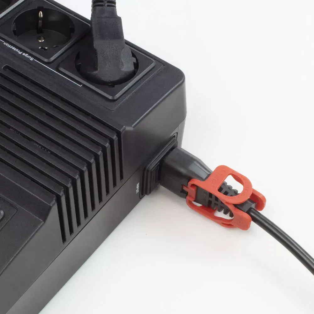 ACT Powercord CEE 7/7 vīriešu leņķa C13 IEC Lock Photo 3