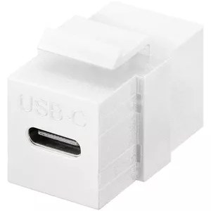 Модуль Keystone USB-C Goobay USB 3.2 Gen 2 10 Гбит/с Белый