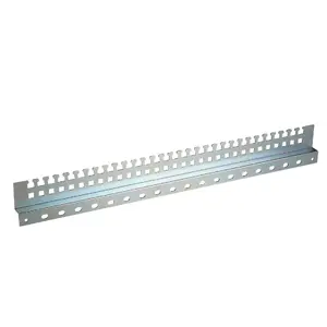 Rack rail EFB Elektronik 691670N.6 — galvanized steel, 18 mm x 500 mm x 58.8 mm