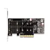 DeLOCK PCI Express x8 Card to 2 x internal NVMe M.2 Key M Photo 3