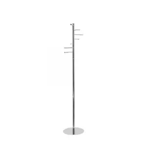 Coat Rack MAUL 9406496 Floorstanding 7 Hooks Silver