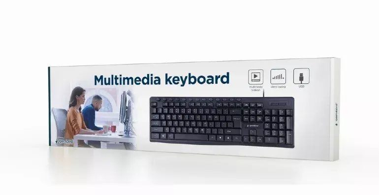 Gembird KB-UM-107-DE tastatūra Photo 2