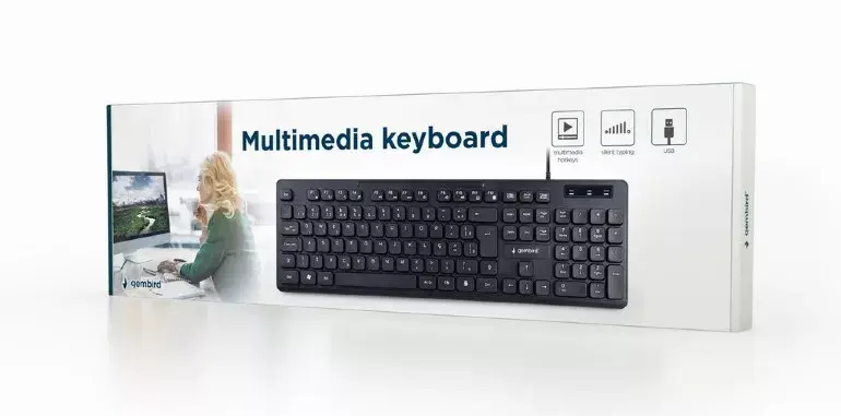 Gembird KB-MCH-04-DE keyboard Photo 2