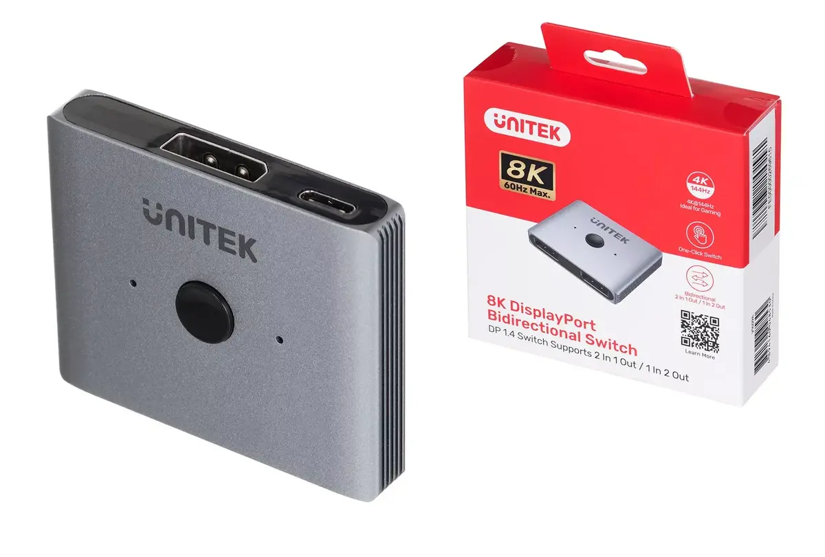 Unitek Bidirectional DP 1.4 Switch 8K V1609A Photo 1